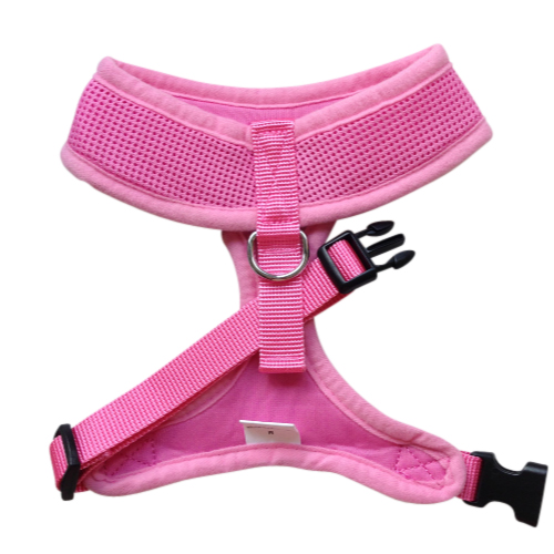 Pink Mesh Dog Harness