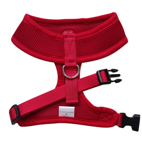 Red Mesh Dog Harness