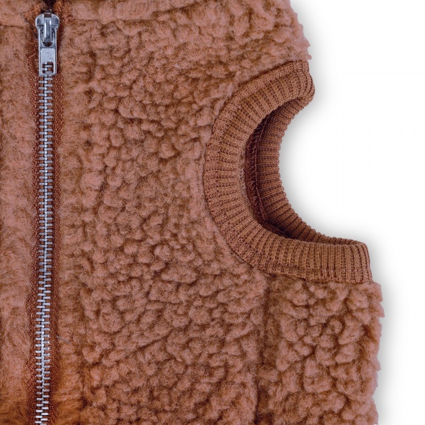 Caramel Sherpa Dog Jacket richpaw.co.uk/