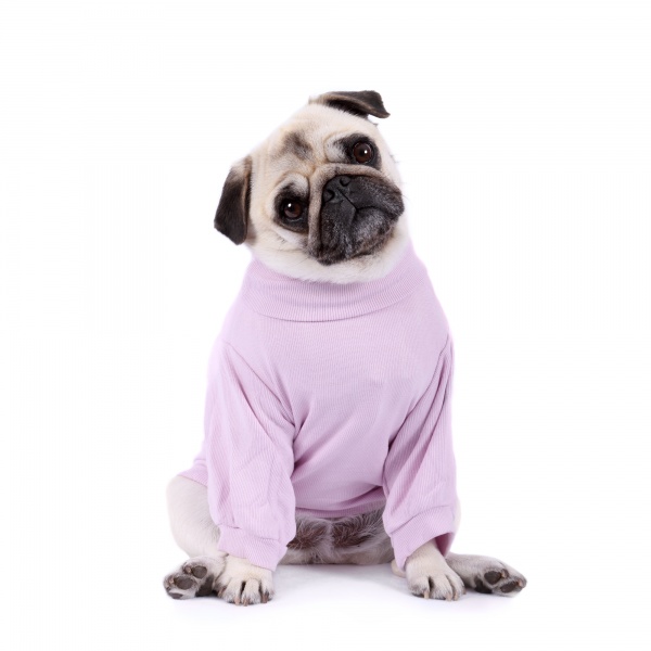 Snuggle Dog Tee - Lilac