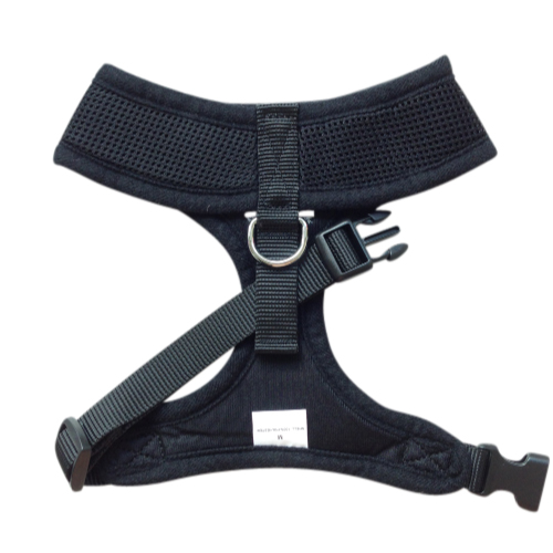 Black Mesh Dog Harness richpaw.co.uk/