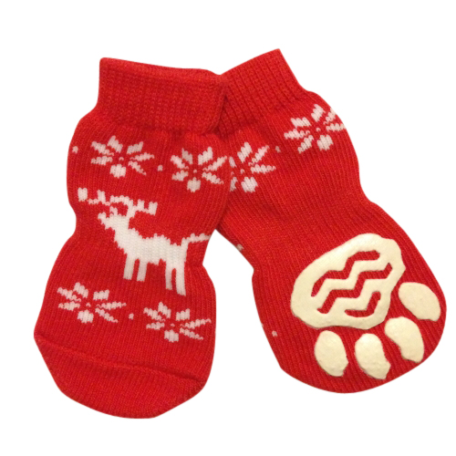 Reindeer Dog Socks richpaw.co.uk/