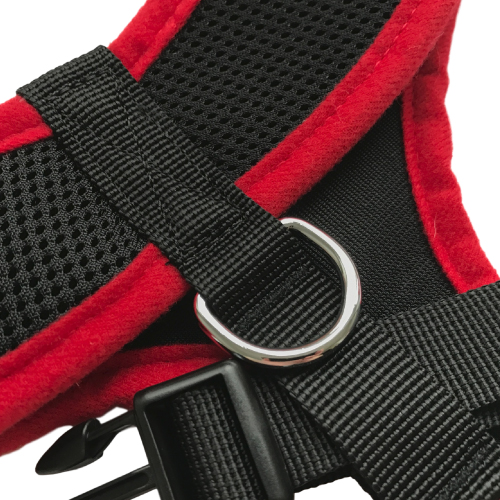 Red Sports Dog Harness