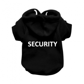 Security Black Dog Hoodie